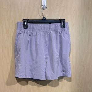 Men's Athletic Shorts in Light Purple